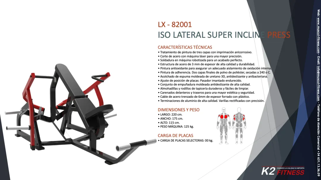 Ponencia tus Pectorales con la Máquina Palanca de Luxury