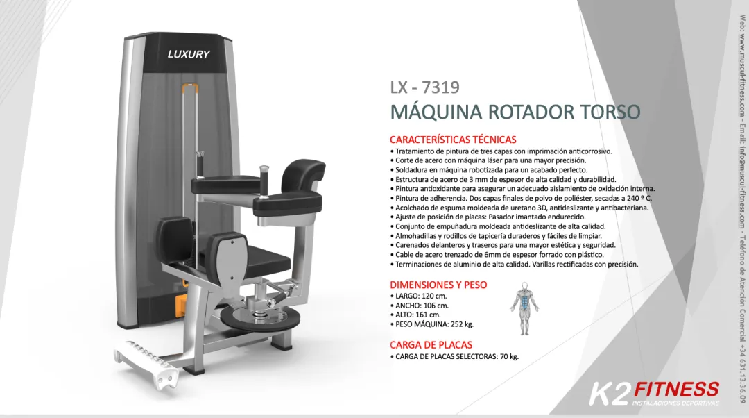 Entrena Tus Oblicuos con el Equipo de Luxury