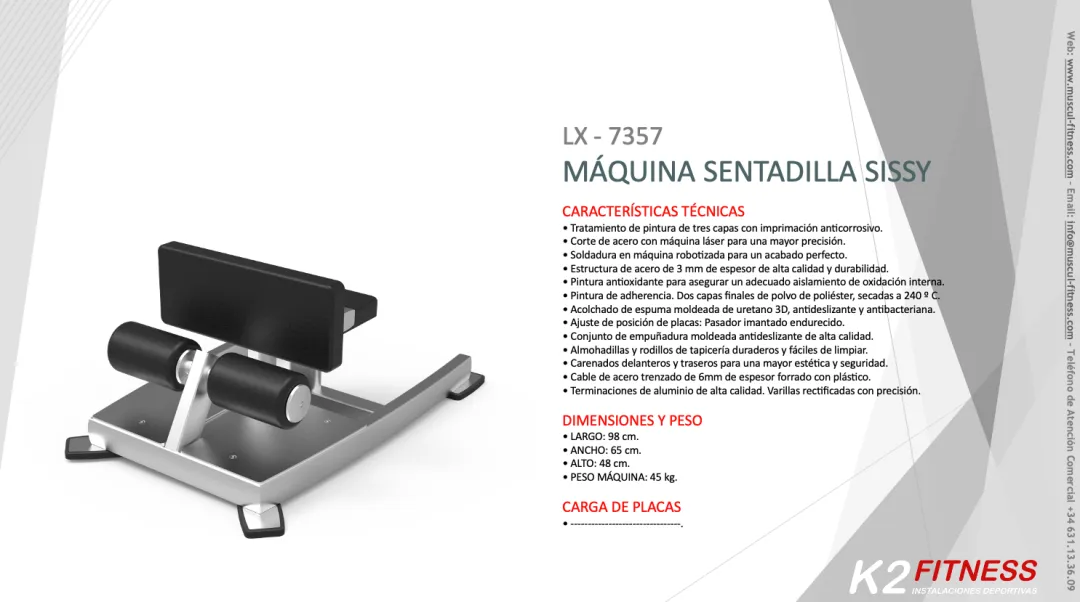 Dale Potencia a tus Piernas con la Máquina de Musculación sentadilla Sissy Luxury