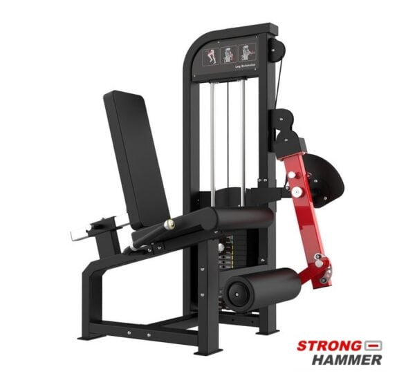 Extensión de Cuádriceps en Máquinad Placas Strong